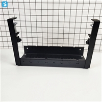 Retractable under-desk cable tray Perforation-free desk cable tray Cable tray insert and arrange wire storage rack